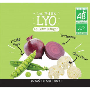 Légumes lyophilisés Voyager Le Petit Potager Bio 10G