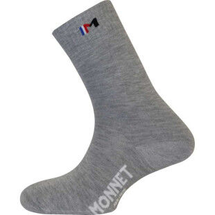 Doubles chaussettes Monnet TWIN TREK Gris