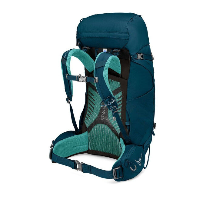 Osprey Damen Kyte 56 Wanderrucksack – Für Frauen, 56 Liter, Mit Integrierter Regenhülle, Siren Grey