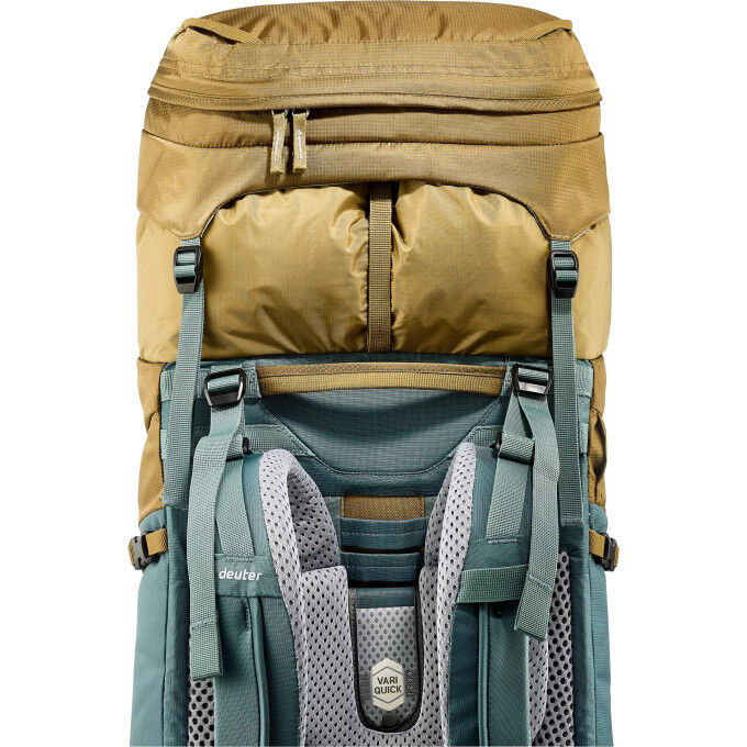 Backpack Deuter AIRCONTACT 55 + 10 Clay / Teal