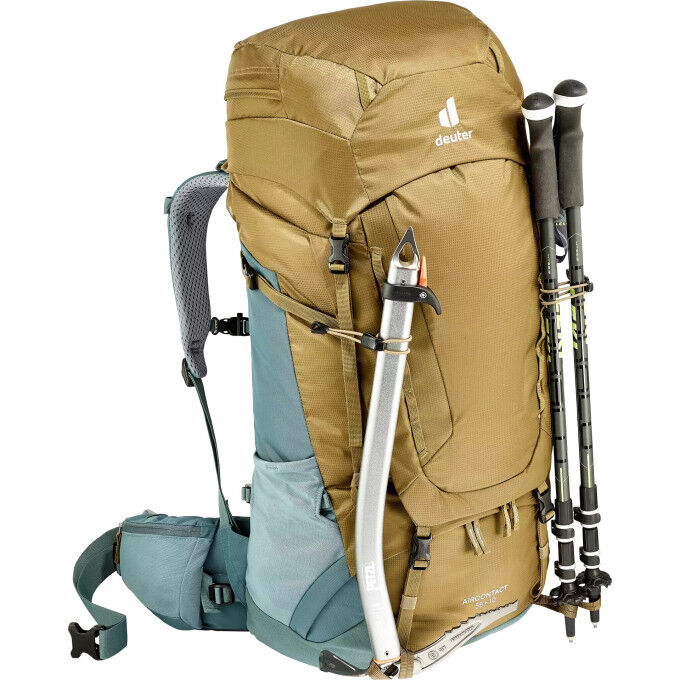 Backpack Deuter AIRCONTACT 55 + 10 Clay / Teal