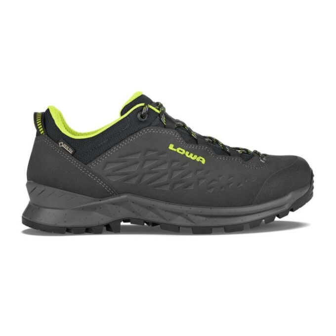 Lowa EXPLORER GTX LO hiking boots anthracite/lime Lowa EXPLORER GTX LO hiking boots anthracite/lime