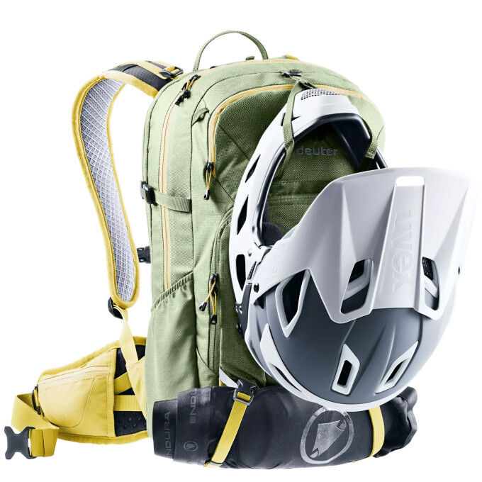 Backpack Deuter ATTACK 20 Khaki / Turmeric