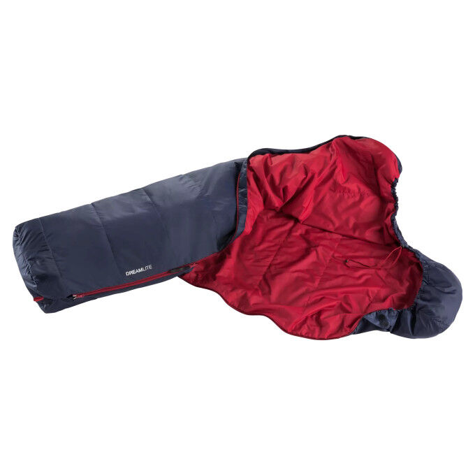 Deuter DREAMLITE Navy / Cranberry sleeping bag Deuter DREAMLITE Navy / Cranberry sleeping bag