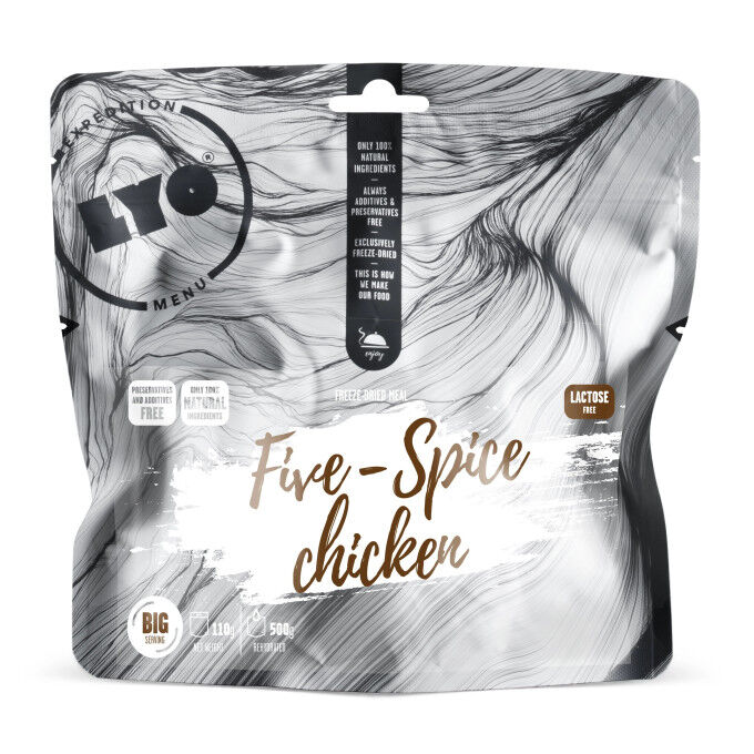 Repas lyophilisé Lyofood Poulet au riz et au cinq épices 500g