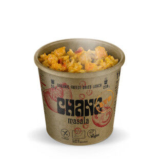 Lyofood Organic freeze-dried meal chana masala with rice 210g