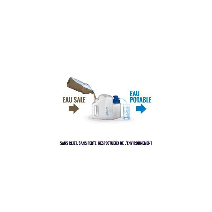Filtre à eau CUBE LIFESAVER 5L White