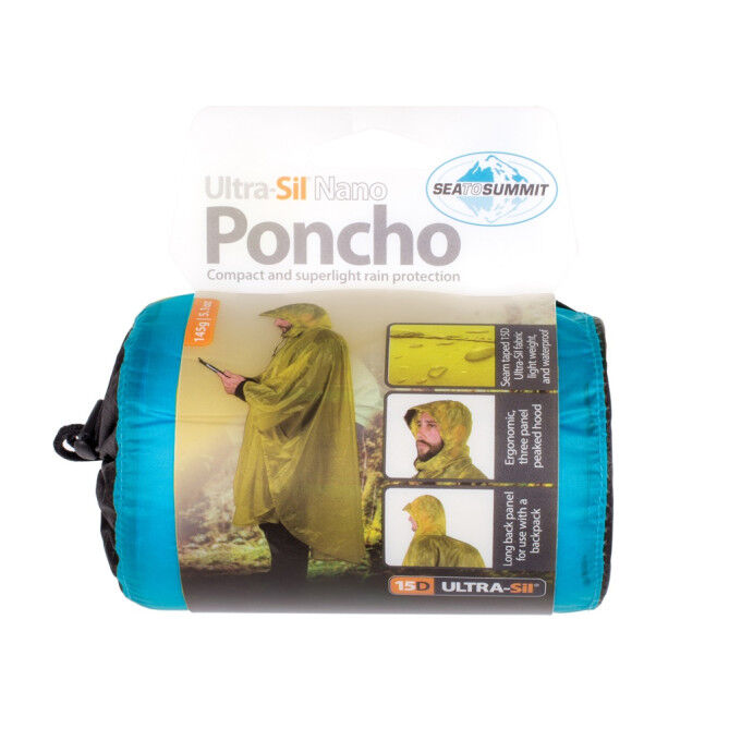 Sea To Summit Poncho PONCHO 15D Blue Sea To Summit Poncho PONCHO 15D Blue