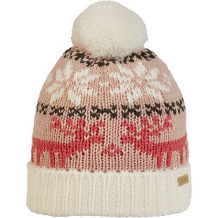 Cairn MAE J Powder Pink Jacquard Beanie