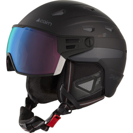 Cairn SHUFFLE S-VISOR Evolight NXT Black Helmet