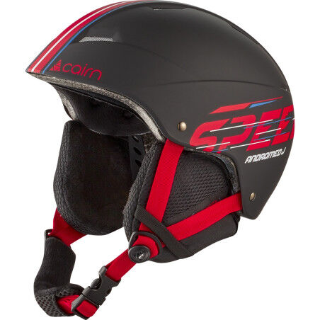 Cairn ANDROMED J Helmet - Black Red Speed
