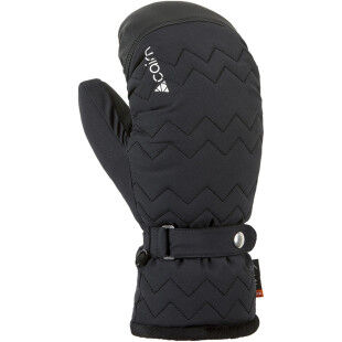Cairn ABYSS IN 2 W C-TEX Full Black Zigzag Mittens