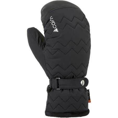 Cairn ABYSS IN 2 W C-TEX Full Black Zigzag Mittens