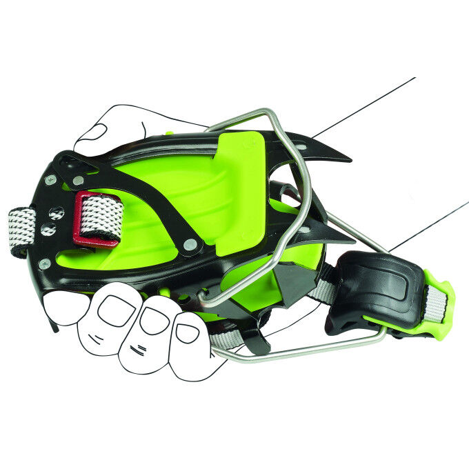 Crampons Camp ASCENT AUTO / SEMI-AUTO Green Crampons Camp ASCENT AUTO / SEMI-AUTO Green