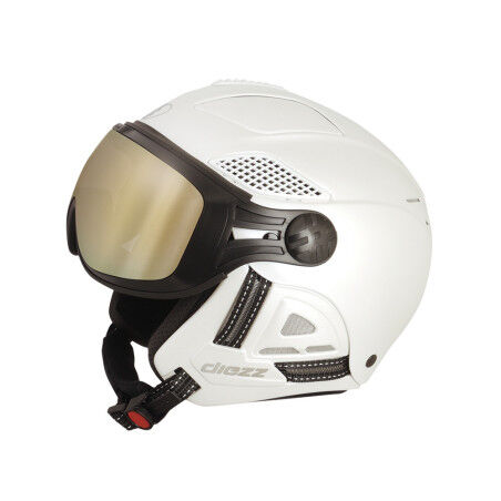 Casco Diezz VISIERE LOUNA II COLOR Blanco Perla