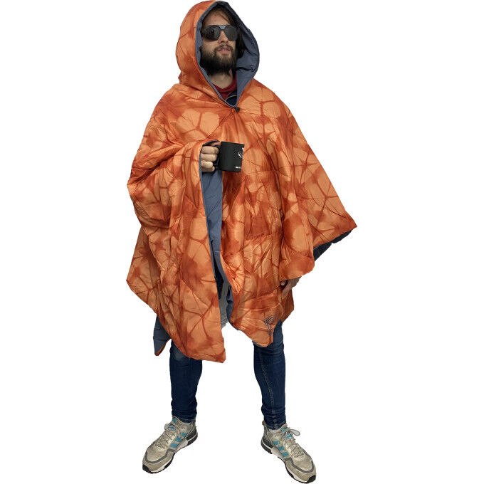 Kelty HOODLIGAN BLANKET Grisaille / Kaleidoscope blanket