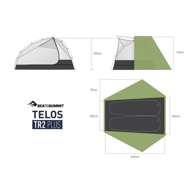 Tente Sea To Summit TELOS TR2