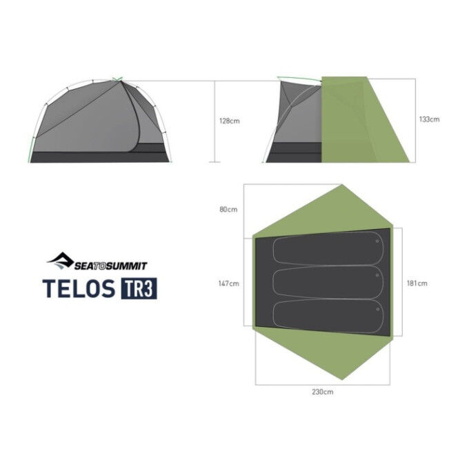 Sea To Summit TELOS TR3 Tent Sea To Summit TELOS TR3 Tent