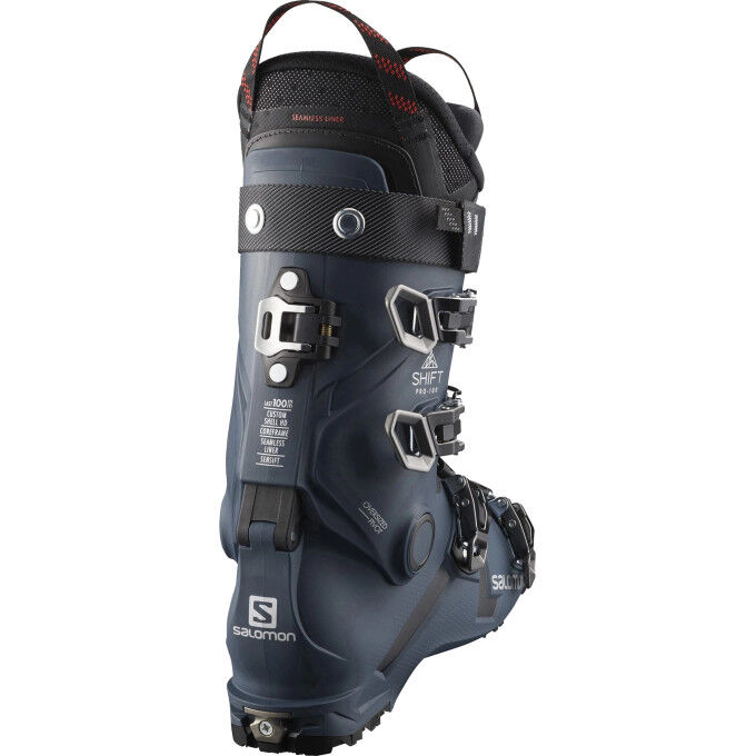 Chaussures de ski Salomon SHIFT PRO 100 AT Petrol Blue / Black / Silver