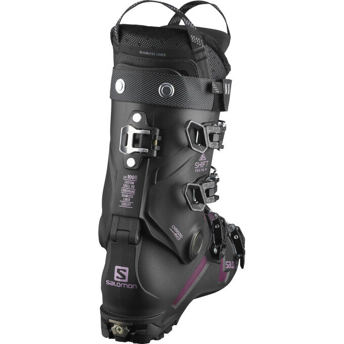 Chaussures de ski Salomon SHIFT PRO 90 W AT Black / Burgendy