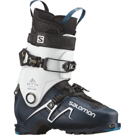 Salomon MTN EXPLORE ski boots Petrol Blue / White / Black