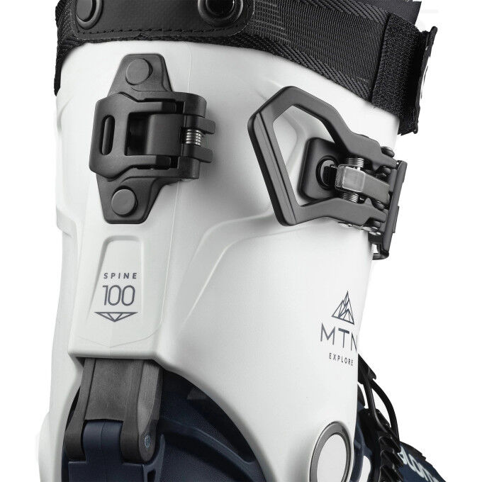 Chaussures de ski Salomon MTN EXPLORE Petrol Blue / White / Black