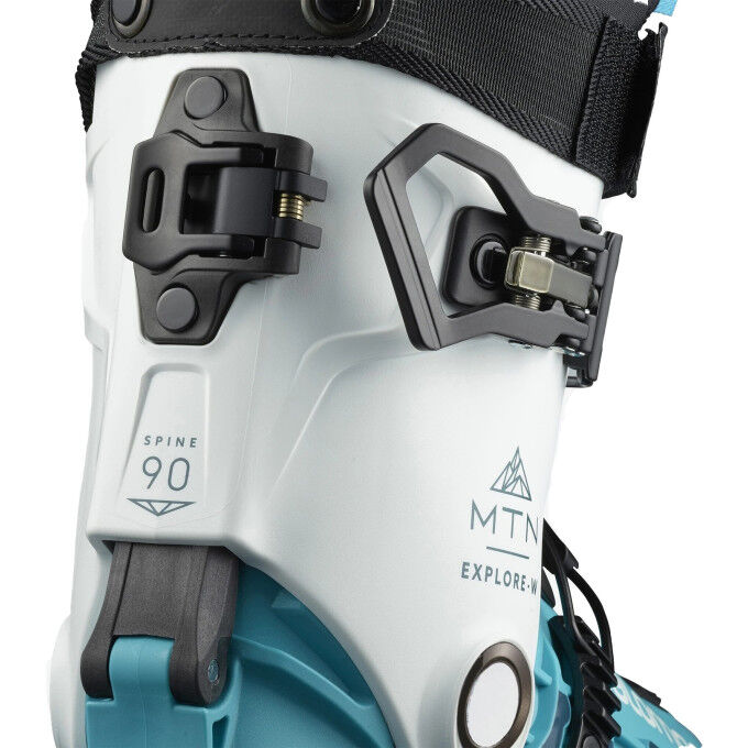 Salomon MTN EXPLORE W White / Scuba Blue / Maroccan Blue ski boots Salomon MTN EXPLORE W White / Scuba Blue / Maroccan Blue ski boots