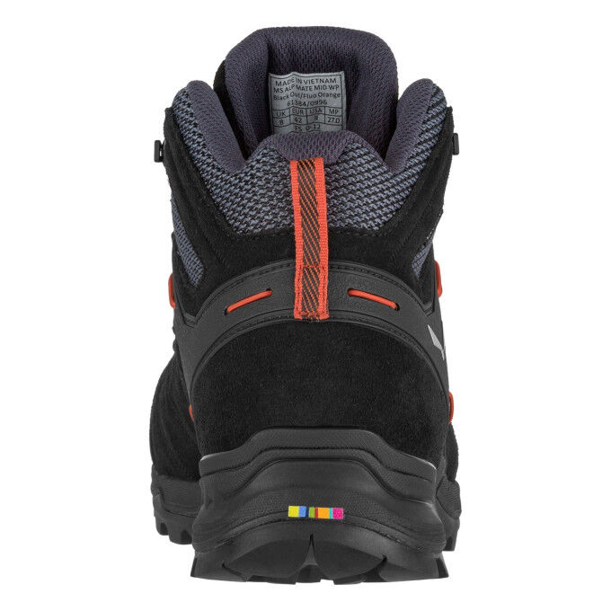 Chaussures de randonnée Salewa MS ALP MATE MID WP Black/Fluo orange