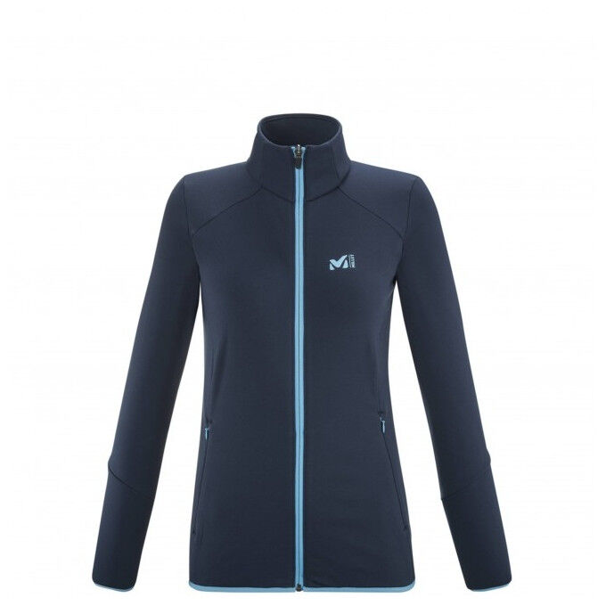Millet SENECA TECNO III JKT W Sapphire fleece jacket Millet SENECA TECNO III JKT W Sapphire fleece jacket