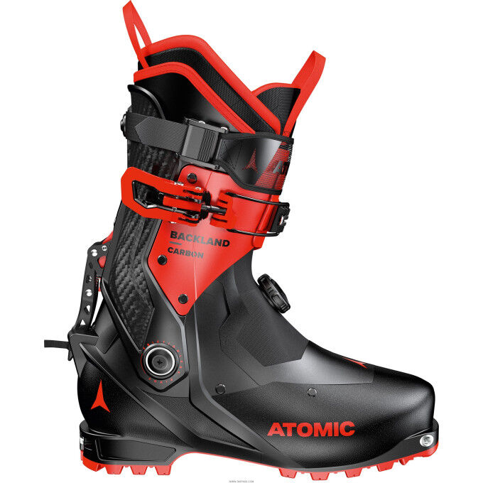 Atomic BACKLAND CARBON Ski Boots Black / Red Atomic BACKLAND CARBON Ski Boots Black / Red