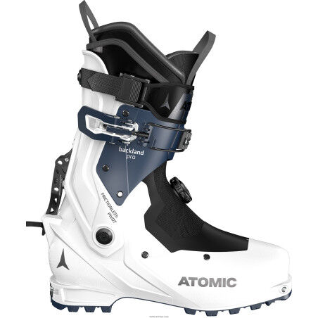 Chaussures de ski Atomic BACKLAND PRO W White / Dark Blue