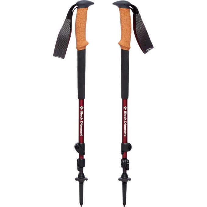 Black Diamond W'S TRAIL CORK Cherrywood hiking poles