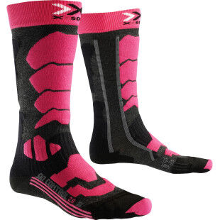 X-Socks SKI CONTR LADY2 Socks Anthracite/Fuschia