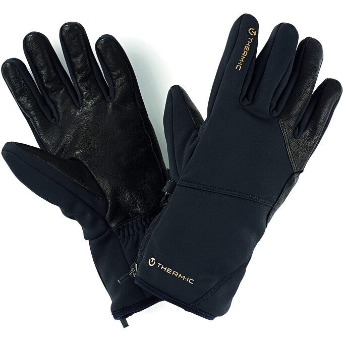 Thermic SKI LIGHT G M Black Gloves