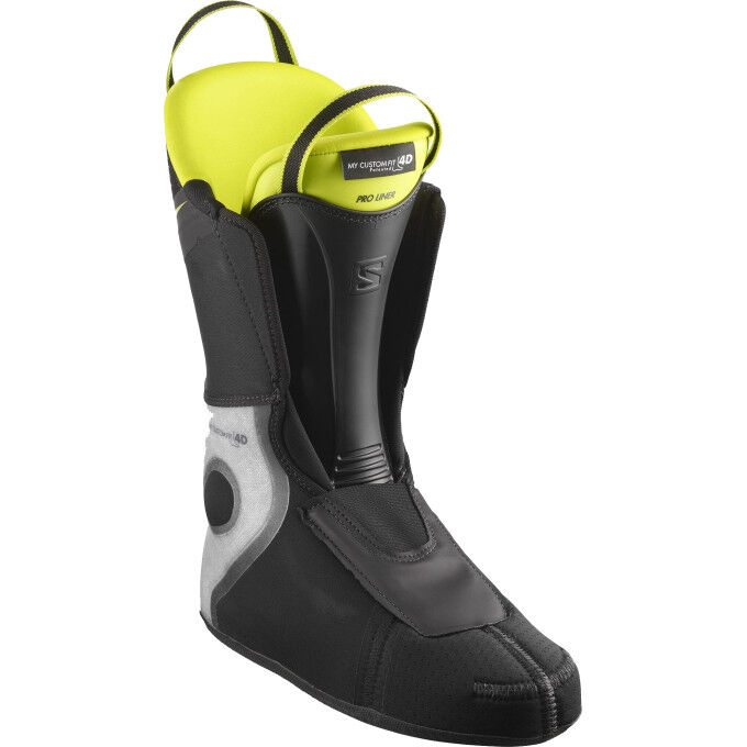 Salomon S/PRO 110 Black / Acid Green / Dark Silver Metallics ski boots Salomon S/PRO 110 Black / Acid Green / Dark Silver Metallics ski boots