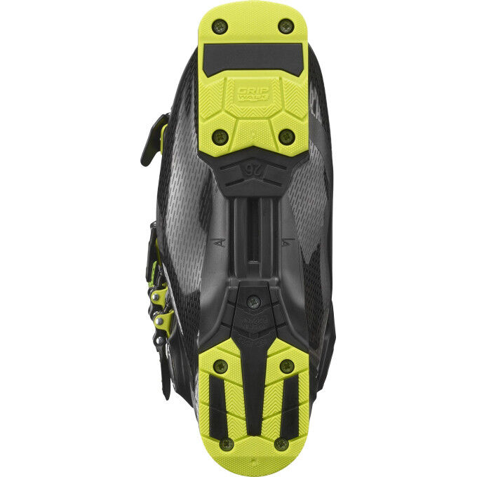Chaussures de ski Salomon S/PRO 110 Black / Acid Green / Dark Silver Metallics