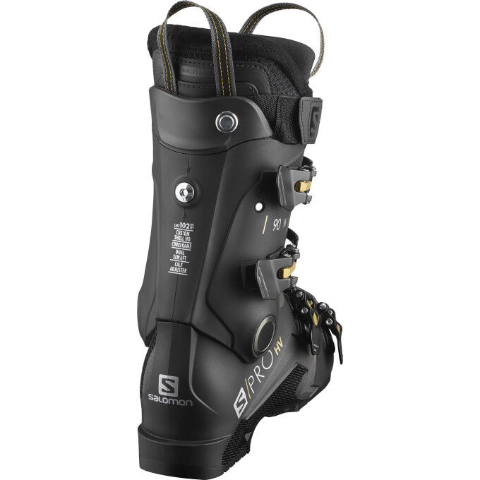 Chaussures de ski Salomon S/PRO HV 90 W Black / Belluga / Golden Glaw
