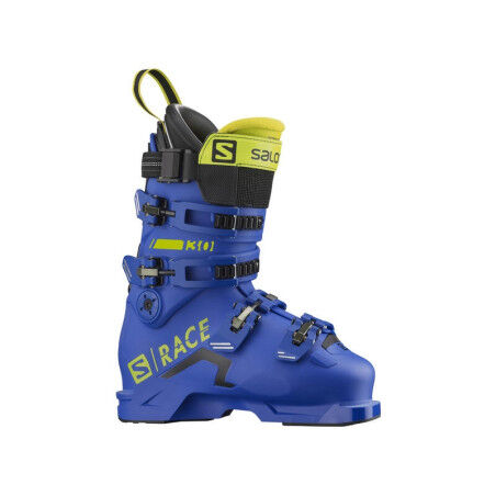 Salomon S/RACE 130 NC Race Blue / Acide Green ski boots