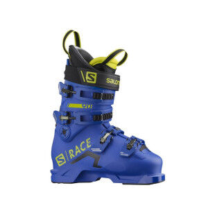 Salomon S/RACE 90 NC Race Blue / Acid Green ski boots