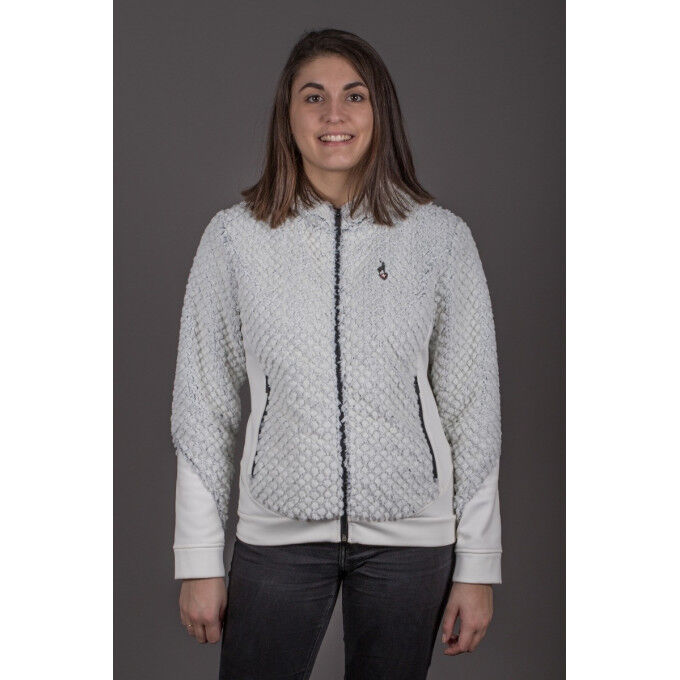 UTJIL Aulp Fleece Jacket White UTJIL Aulp Fleece Jacket White