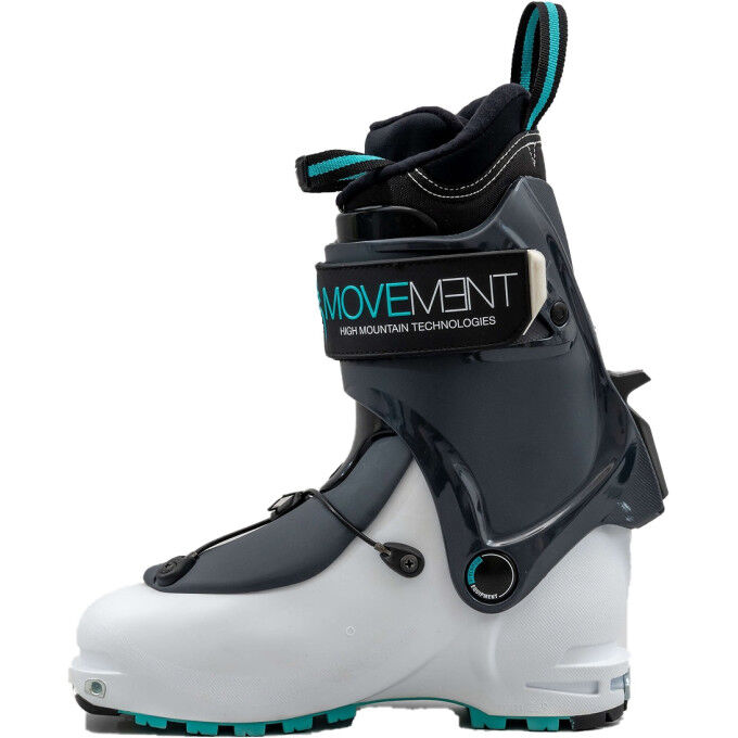 Movement EXPLORER WOMEN ski boots White / Grey / Turquoise Movement EXPLORER WOMEN ski boots White / Grey / Turquoise