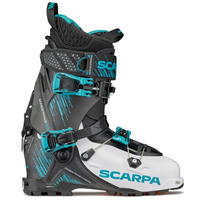Ski boots Scarpa MAESTRALE RS White / Black / Azure Ski boots Scarpa MAESTRALE RS White / Black / Azure