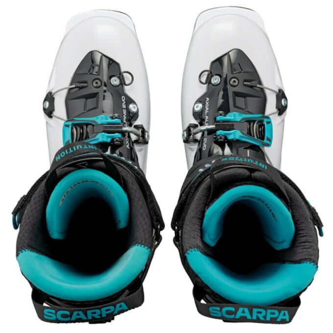 Chaussures de ski Scarpa MAESTRALE RS White / Black / Azure
