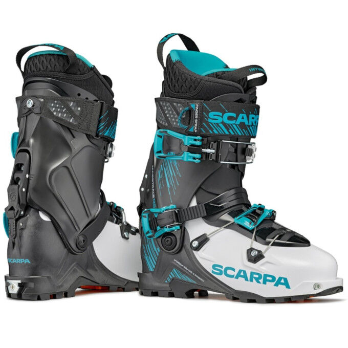 Ski boots Scarpa MAESTRALE RS White / Black / Azure Ski boots Scarpa MAESTRALE RS White / Black / Azure