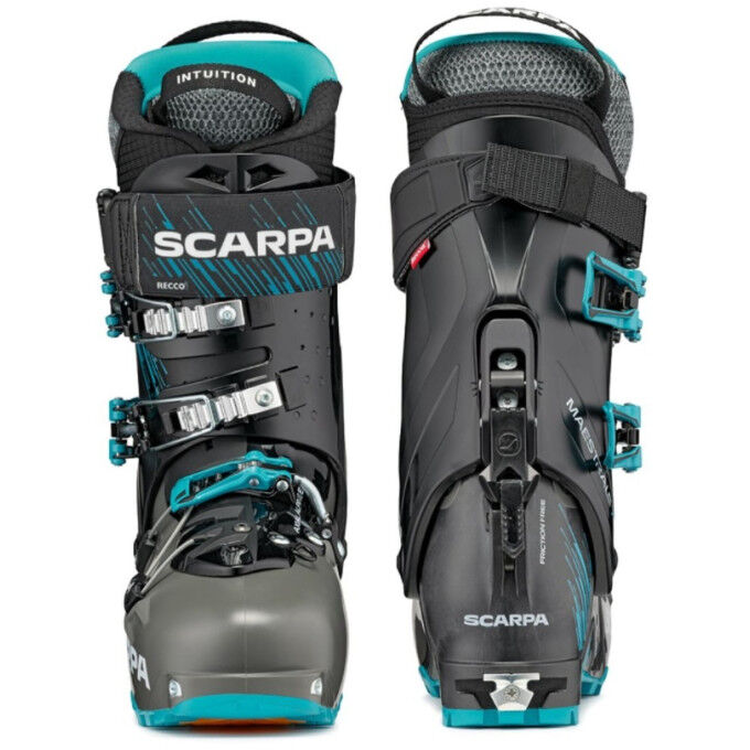 Ski boots Scarpa MAESTRALE XT Anthracite / Azure Ski boots Scarpa MAESTRALE XT Anthracite / Azure