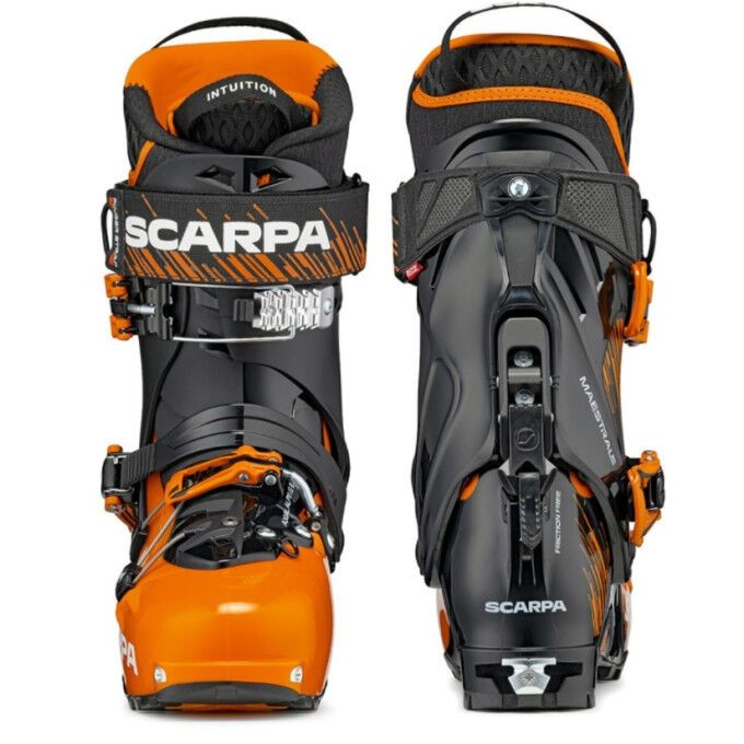 Scarpa MAESTRALE Black / Orange ski boots Scarpa MAESTRALE Black / Orange ski boots