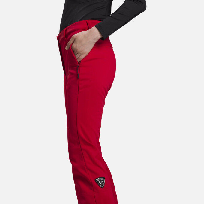 Pantalon Rossignol W SKI SOFTSHELL PANT Carmin