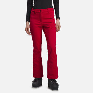 Pantalon Rossignol W SKI SOFTSHELL PANT Carmin