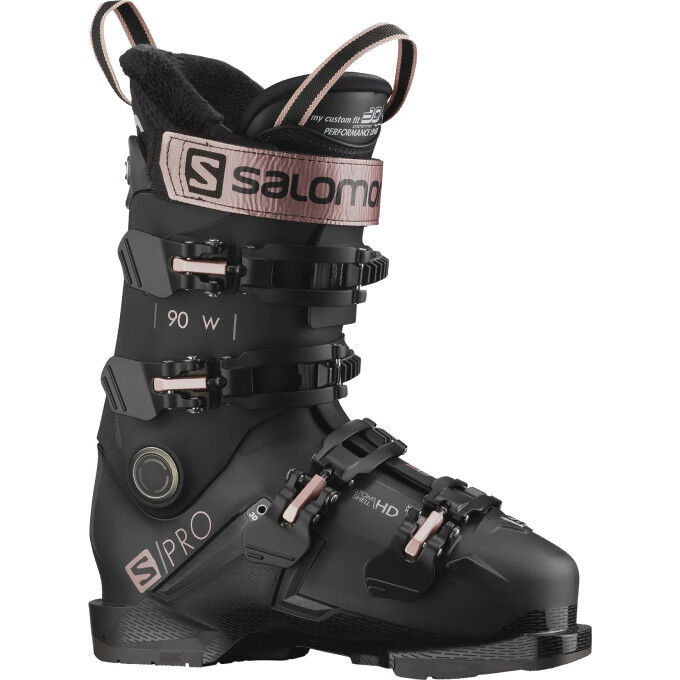 Salomon S/PRO 90 W GW Black / Rose Gold / Belluga ski boots Salomon S/PRO 90 W GW Black / Rose Gold / Belluga ski boots