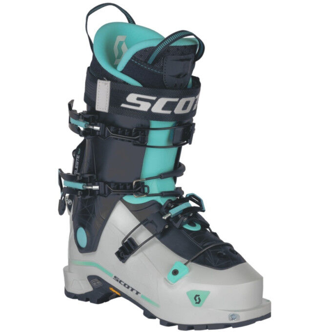 Chaussures de ski Scott CELEST TOUR White / Mint Green